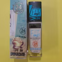 کرمپودرکانسیلردار فیت می SPF30 شماره دو دارای پوشانندگی بالا بدون ماسیدگی دارای بافت سبک جنس اصلی 