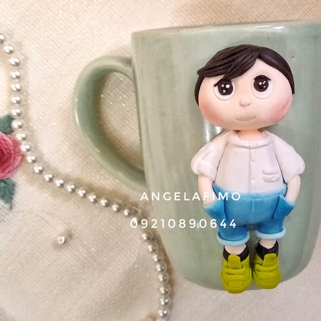 ماگ عروسکی طرح پسر