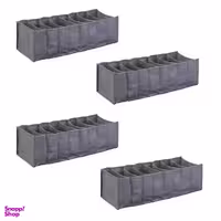 ارگانایزر لباس لیلیوم مدل لارج بسته 4 عددی