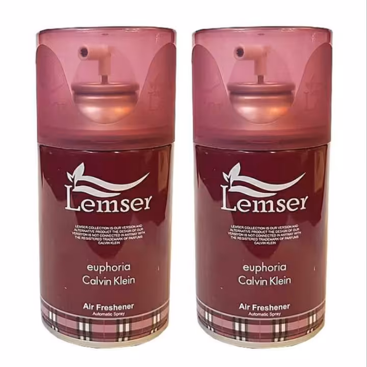 اسپری خوشبوکننده هوا لمسر مدل ایفوریا حجم 250 میلی لیتر مجموعه 2 عددی