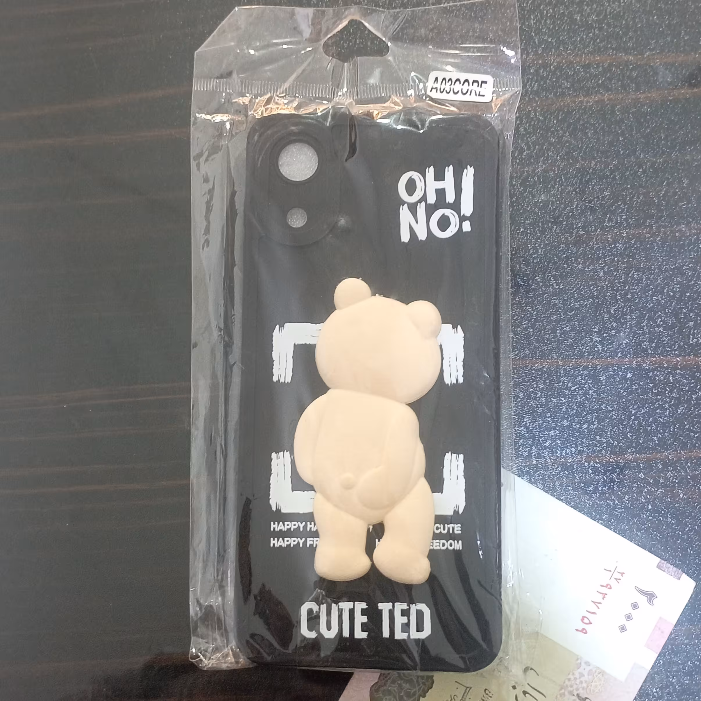 قاب گوشی سامسونگ A03core طرح cute ted