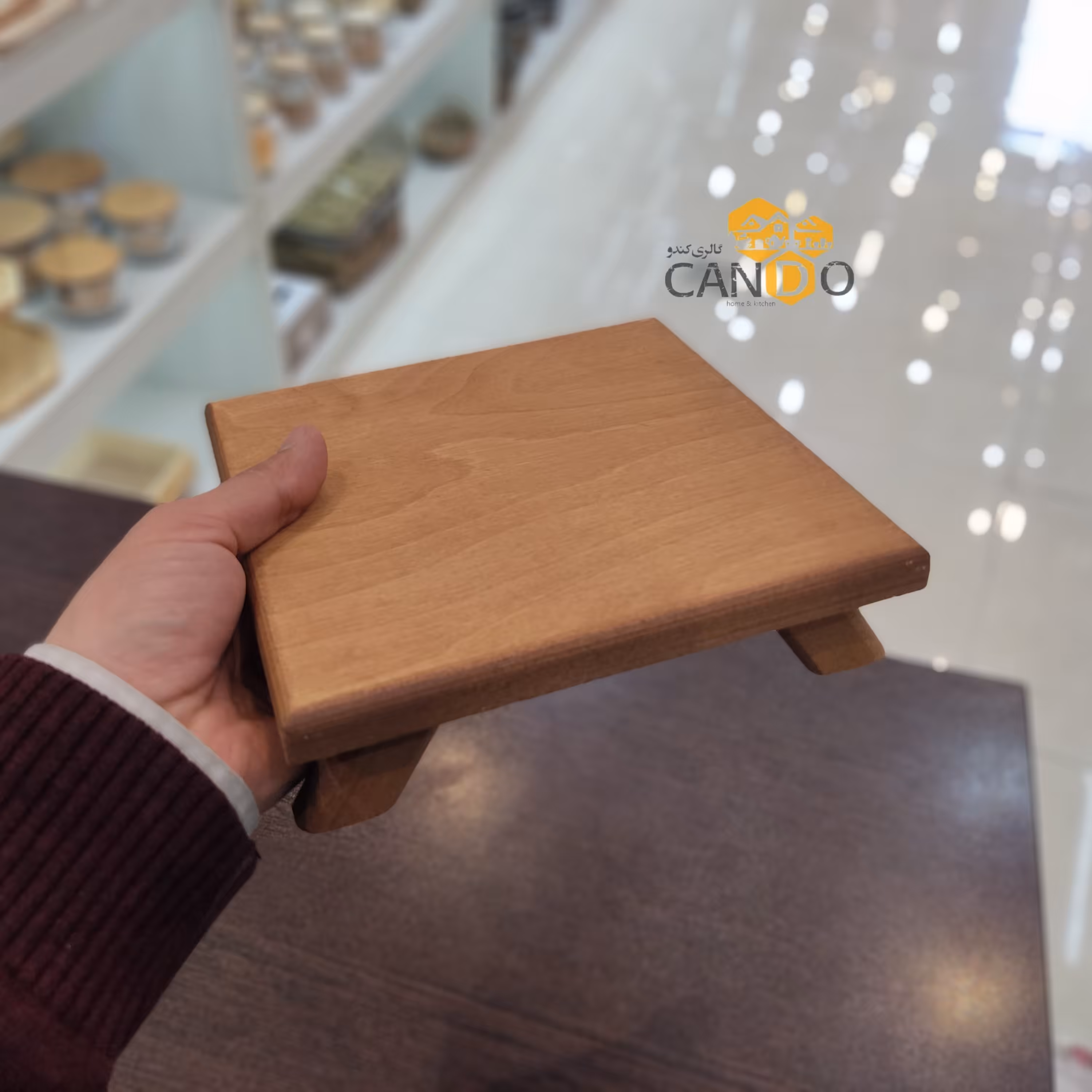 رایزر چوبی مربع ضدآب
