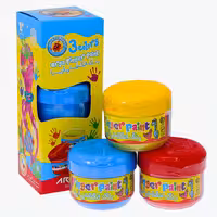 رنگ انگشتی 3 رنگ آريا