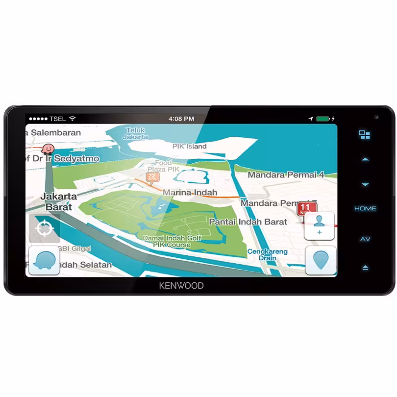 پخش کننده خودرو کنوود مدل DDX716WBT دارای بلوتوث داخلی