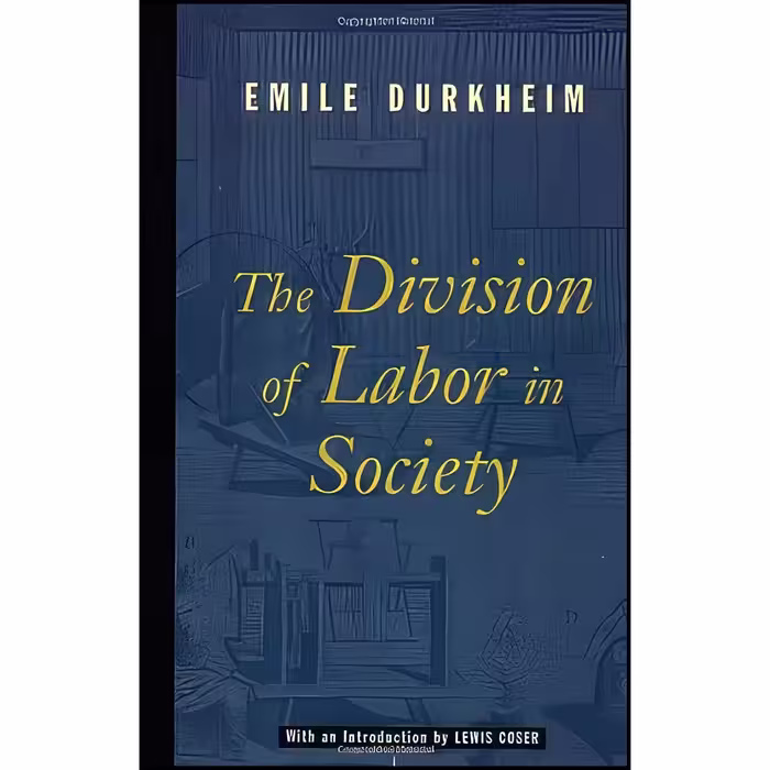 کتاب زبان اصلی The Division of Labor in Society انتشارات Free Press