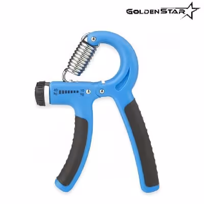 فنر تقویت مچ دست بدنسازی Golden Star مدل GS-W666 ( آبی )
