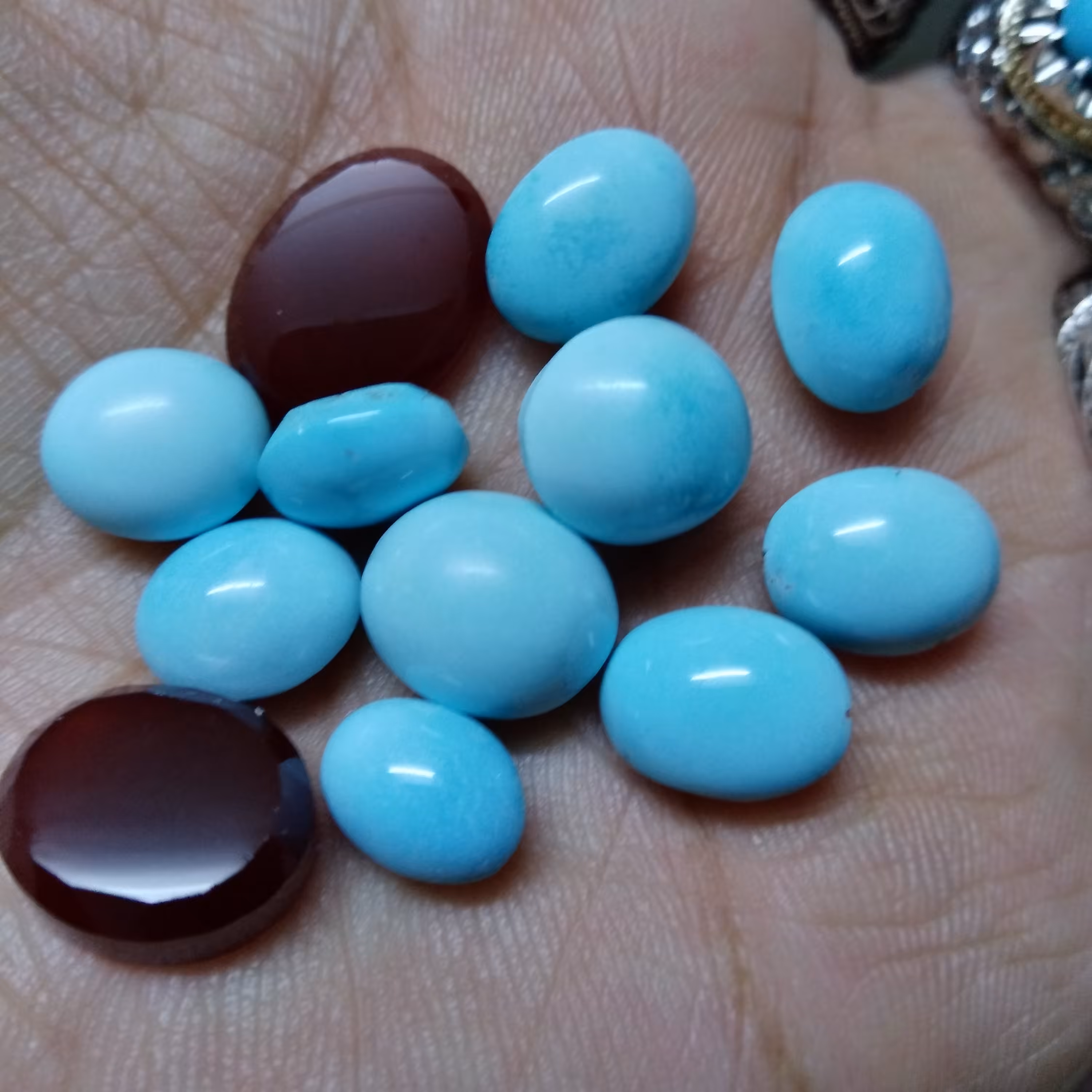 پک 10 عددی فیروزه نیشابور عجمی ناب ناب