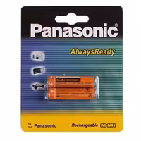 باتری نیم قلمی قابل شارژ پاناسونیک مدل HHR-3MRT/2BM. باتری گوشی بی سیم پاناسونیک