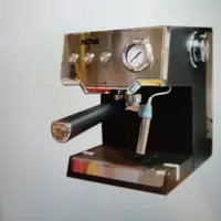 اسپرسو ساز ندوا مدل 128 و فشار بخار 20بار