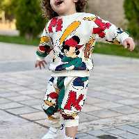 بلوز  شلوار مخمل دخترانه پسرانه