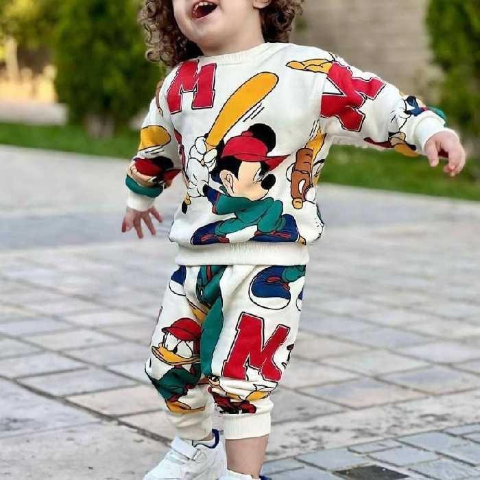 بلوز  شلوار مخمل دخترانه پسرانه