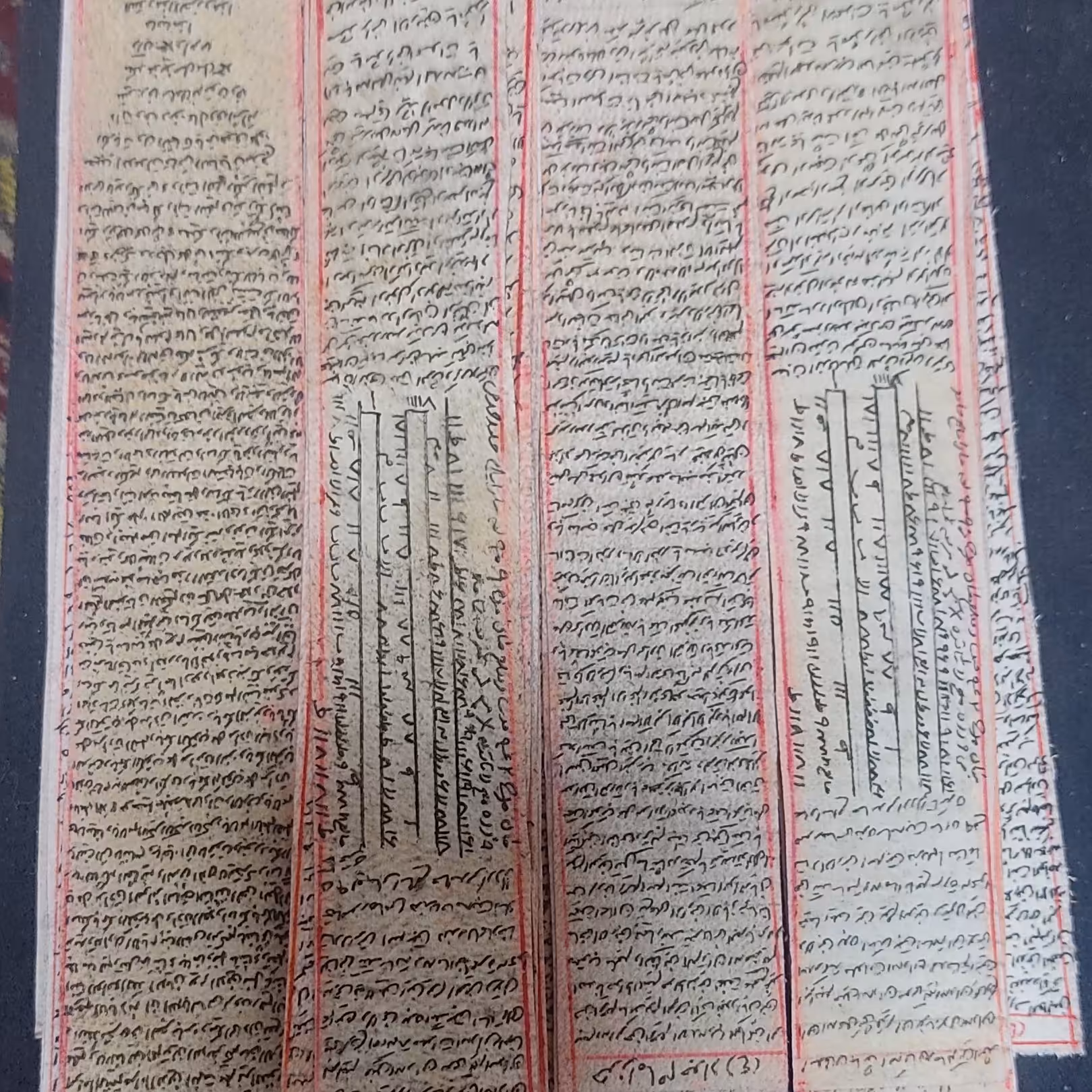 حرز امام جواد ،دست نویس،پوست آهو،50تایی