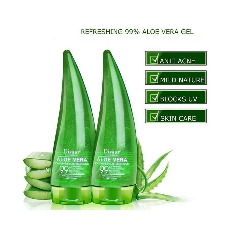 ژل آبرسان دیسار مدل آلوئه ورا حجم 250 میلی لیتر