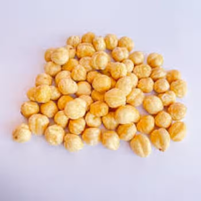 مغز فندق سفید و درشت 100 گرم(خام و بدون نمک)