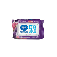 دستمال پاک کننده آرایش دافی مدل AGE FIGHTERING Q10 PLUS بسته 50 عددی