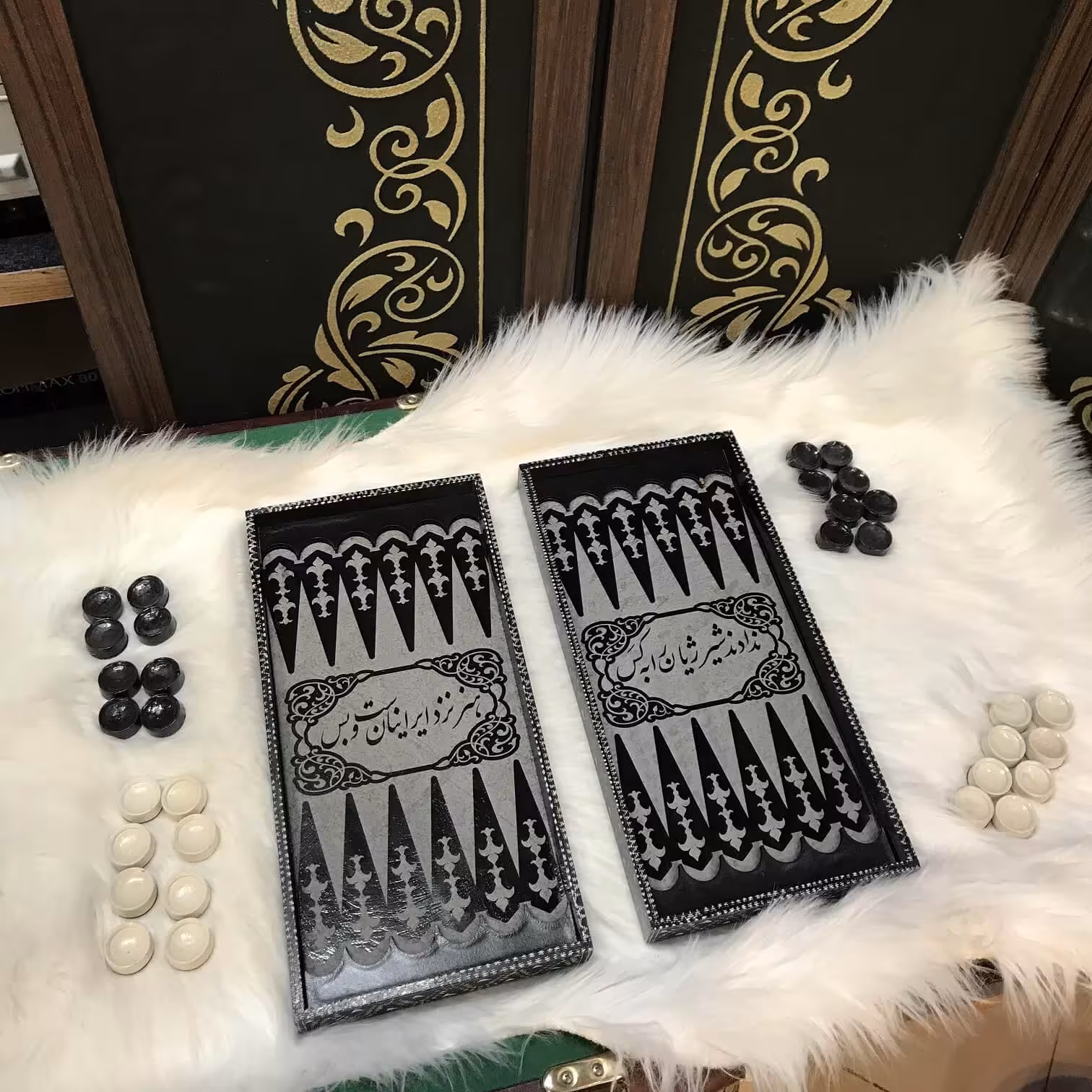 تخته نرد و شطرنج سنگی