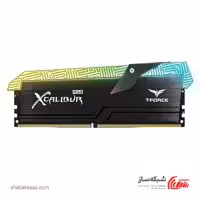 قیمت و خرید رم دسکتاپ DDR4 تیم گروپ Team Group XCALIBUR RGB ظرفیت 16 گیگابایت 3200MHz - شبکه ساز