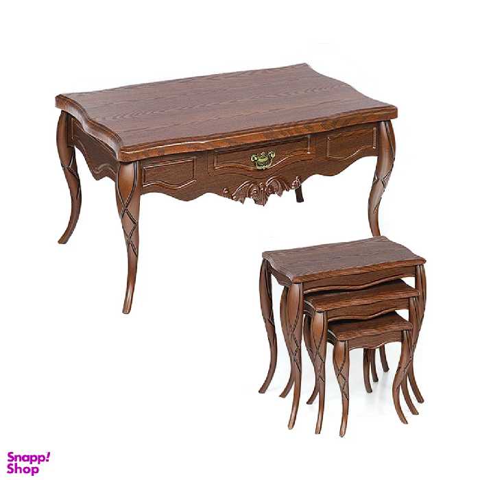 میز جلومبلی مدل CLASSIC N 019 مجموعه 4 عددی