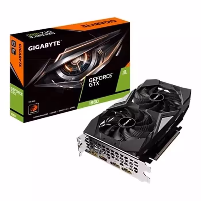 کارت گرافیک گیگابایت GeForce GTX 1660 D5 6G