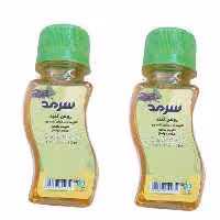 روغن بدن سرمد مدل کنجد طرح شقایق حجم 60 میلی لیتر بسته 2 عددی