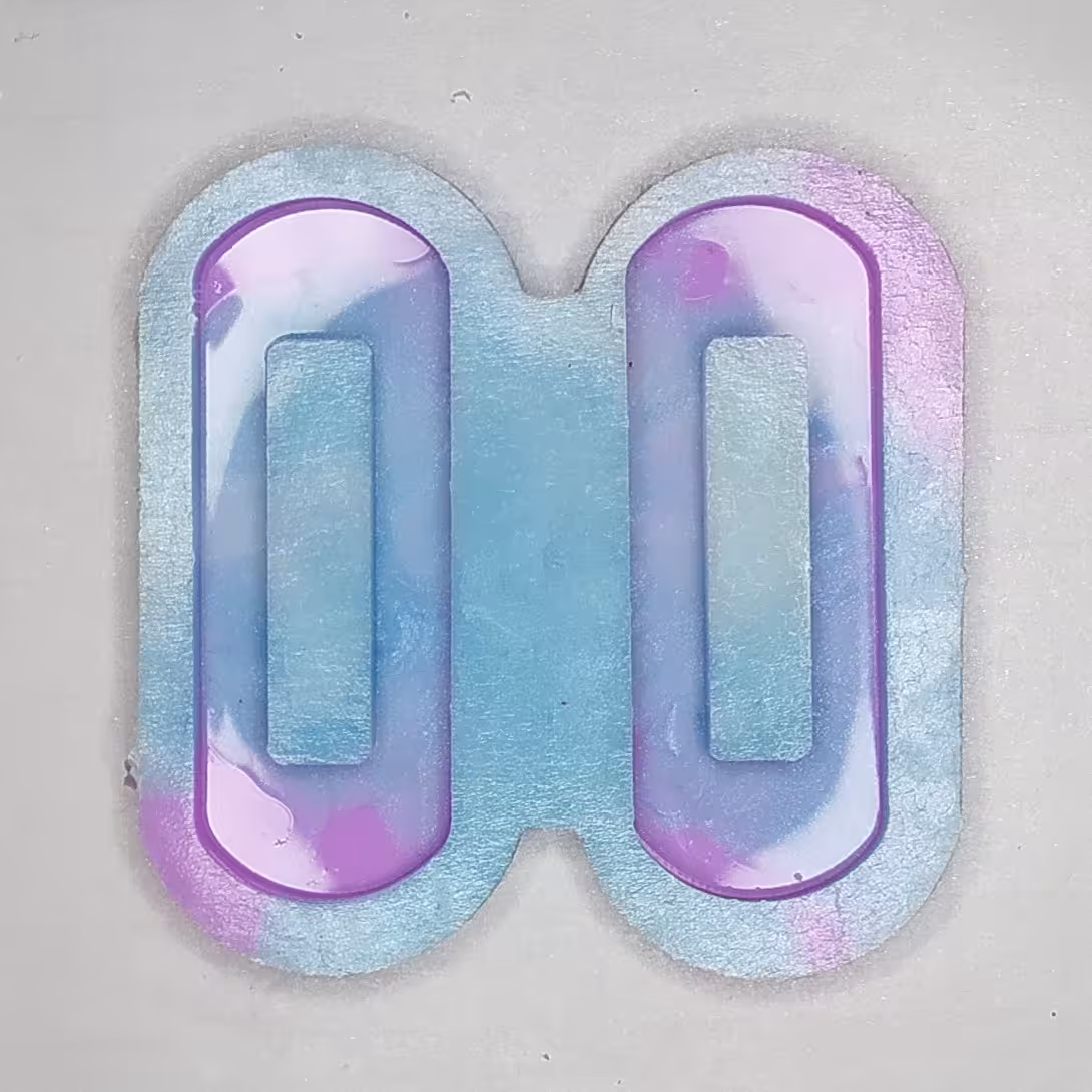 قالب سیلیکون رزین گیره سر