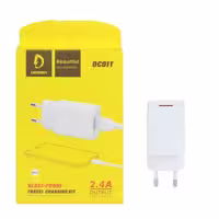 شارژر دیواری دنمن مدل DC01T به همراه کابل تبدیل usb-C