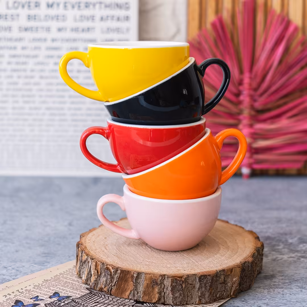 فنجون سرامیکی اسپرسو،ترک