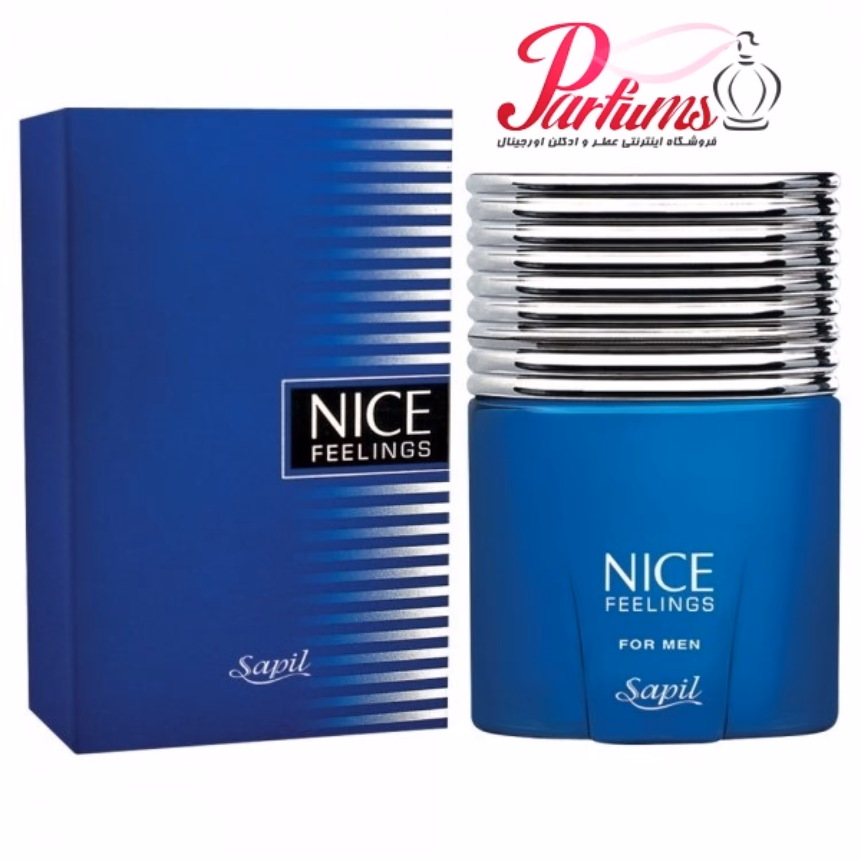 ادکلن مردانه ساپیل مدل نایس آبی Sapil Nice Feelings for Men