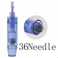 کارتریج میکرونیدلینگ دکتر پن تیتانیومی 36 سوزنه درپوش دار  (بسته 100 عددی )