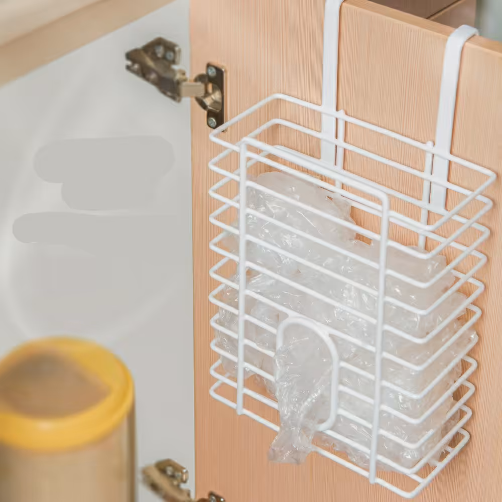 جانایلونی روکش پلاستیک سفید نظم دهنده کابینت غرفه نارنجی