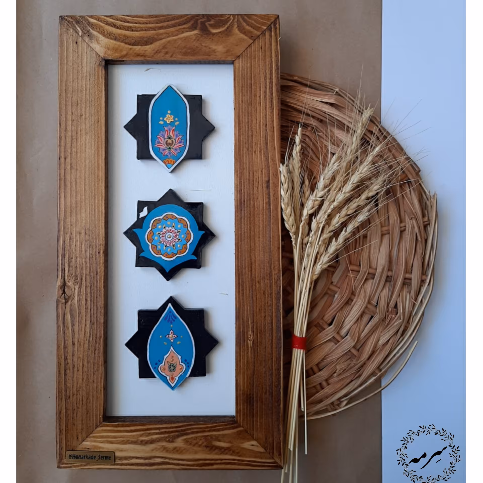 تابلو قاب چوبی دکوراسیون منزل