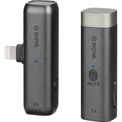 میکروفون بویا مدل BOYA BY-WM3D Digital True-Wireless Microphone System for iOS Devices
