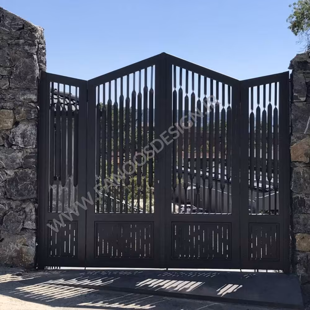 درب باغی سه لنگه جدید کد 40019