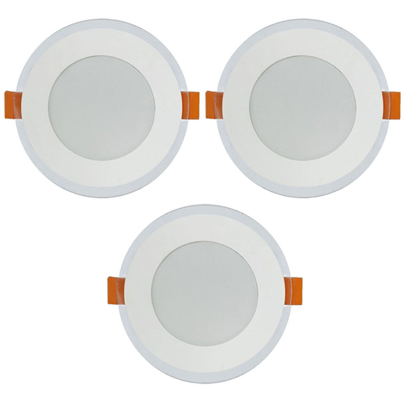 لامپ هالوژن ال ای دی 9 وات پرتو الکتریک مدل PR2-9W بسته 3 عددی