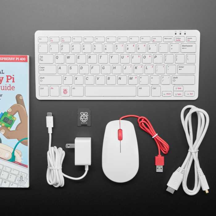 رزبری پای 400  Raspberry Pi 400  کیت کامل