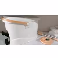 سطل وطی شو تی چرخشی  کد 4124 دار محصول برند معتبر هوم کت با رنگبندی شیک