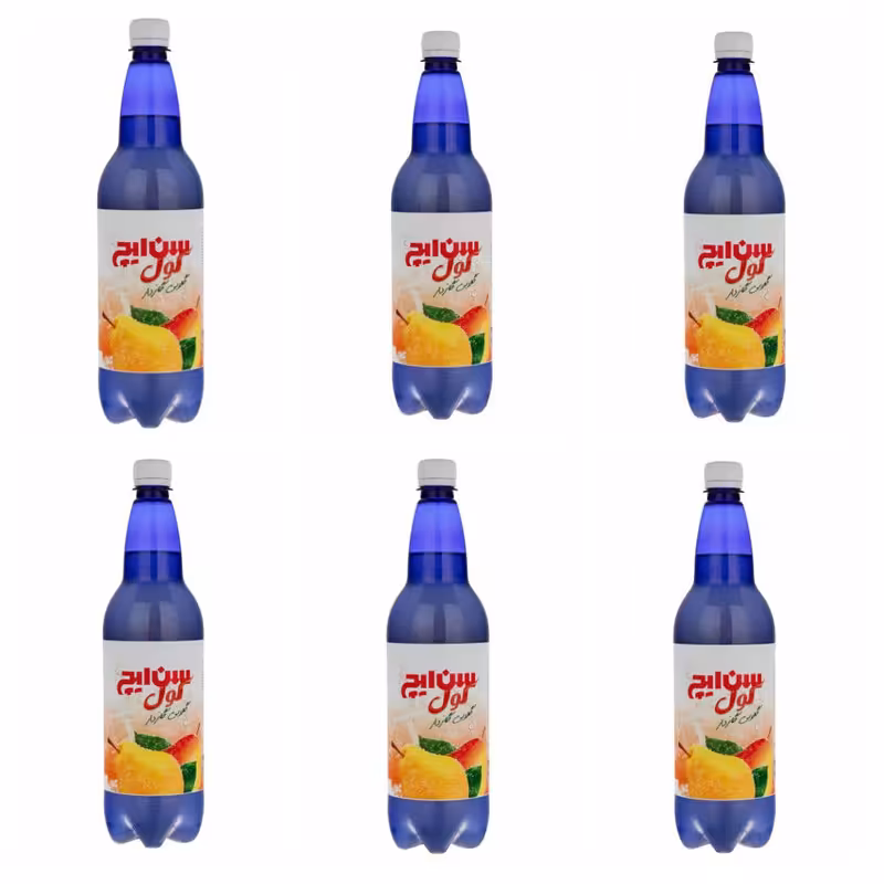 نوشیدنی گازدار گلابی سن ایچ - 1 لیتر بسته 6 عددی