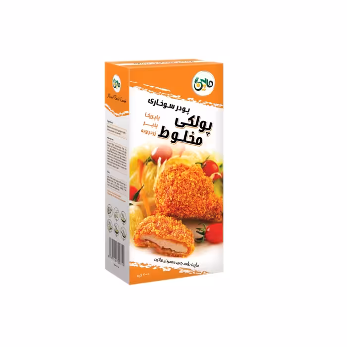 پودر سوخاری پولکی مخلوط 111حجم 200 گرم