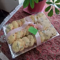 کیک خانگی حلما کلوچه کشمشی