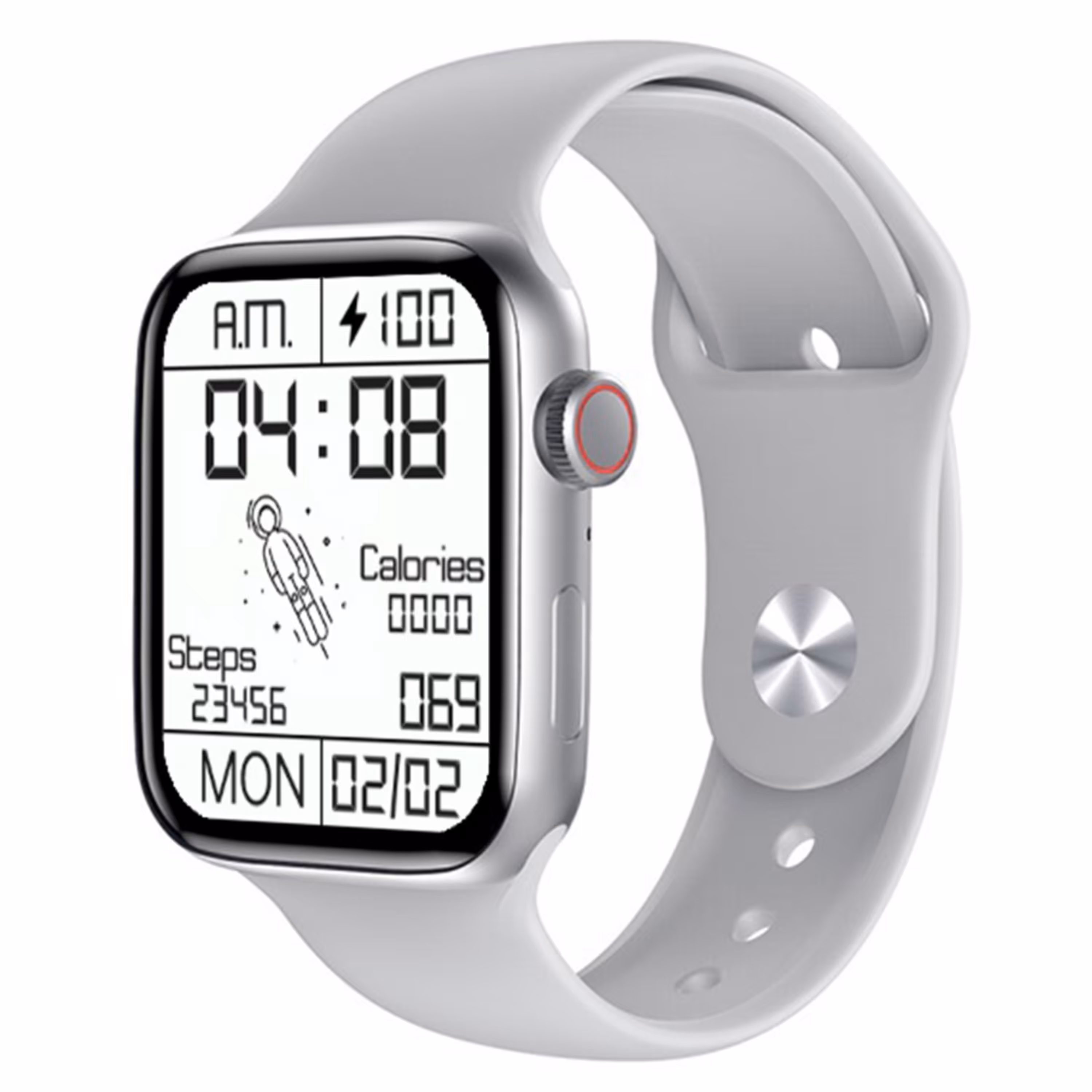 ساعت هوشمند مدل X22 PRO نقره ای (سیم کارت خورنیست)