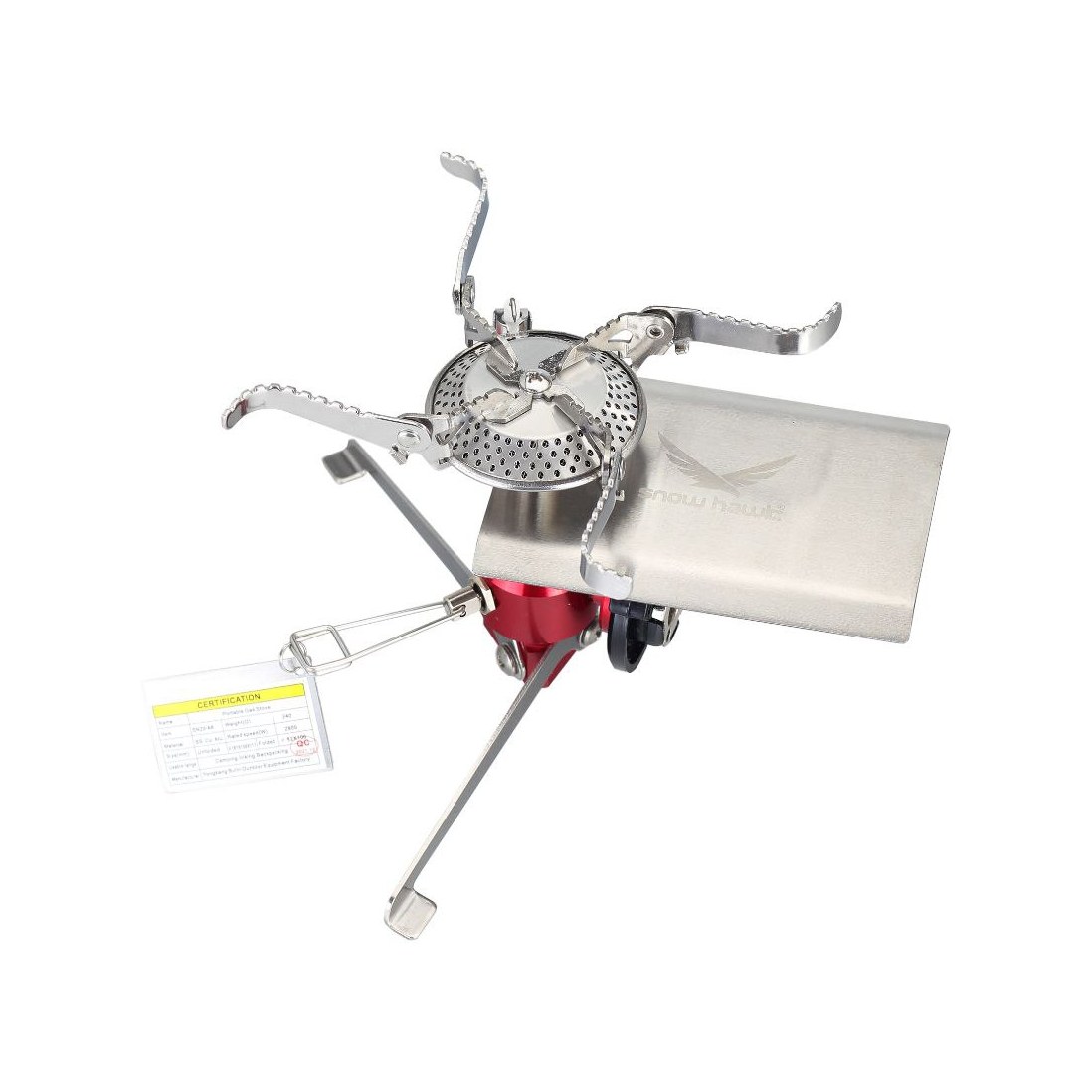 سرشعله چهار پر فندک دار اسنوهاک مدل SN-20A8