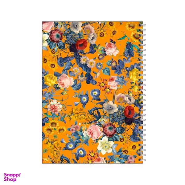 دفتر مشق 100 برگ بامبیلیپ طرح گل کد 9518994