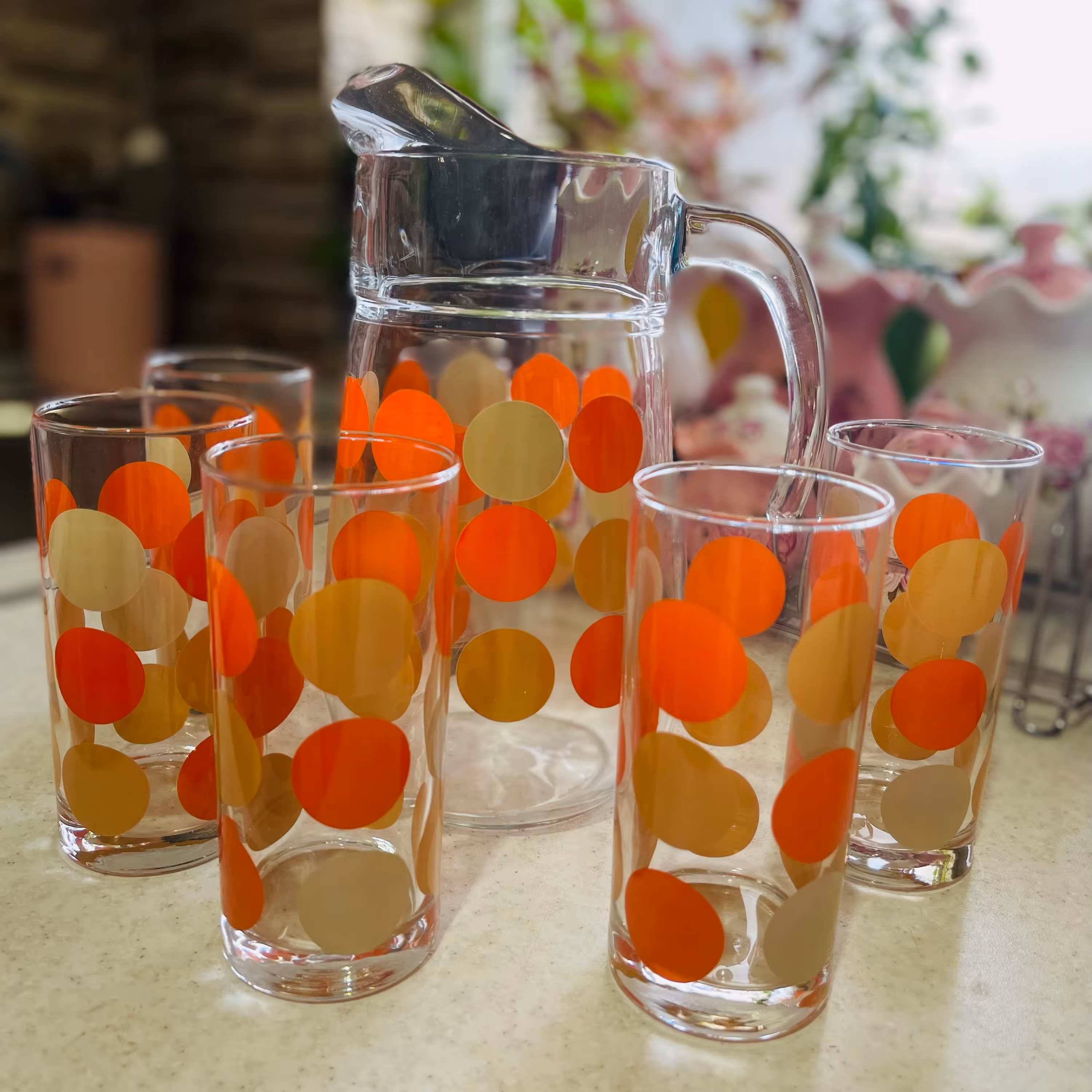 پارچ و لیوان پاشا باغچه ترک