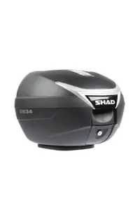 کوله پشتی موتورسواری مشکی کیسه عقب موتور سیکلت SH34 TOPCASE Shad