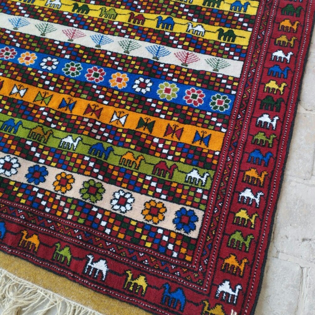 فرش دستبافت پشمی 