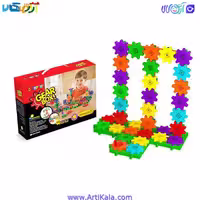 ساختنی گیربکس 100 قطعه top toy