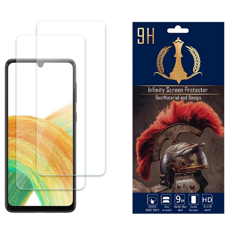 محافظ صفحه نمایش اینفینیتی مناسب برای سامسونگ Galaxy A33 بسته دو عددی