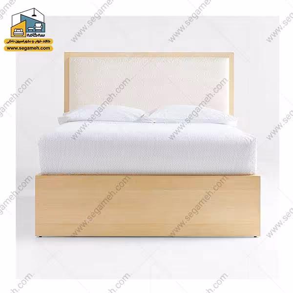 تخت خواب دونفره کد BDP45 - فروشگاه سه گامه