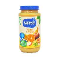 پوره 6 میوه بدون گلوتن ( 4 ماهه ) نستله - nestle