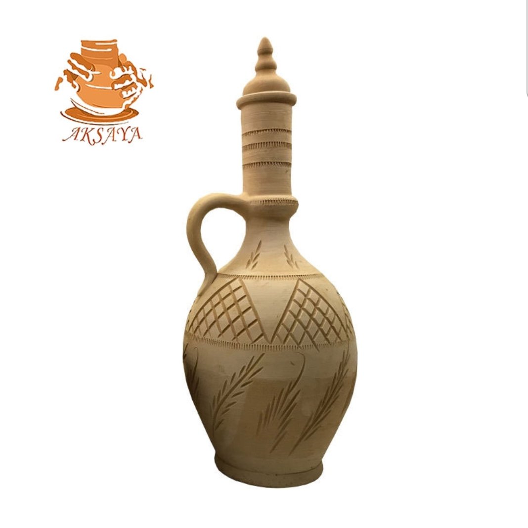 کوزه سفالی مدل گندم سایز متوسط